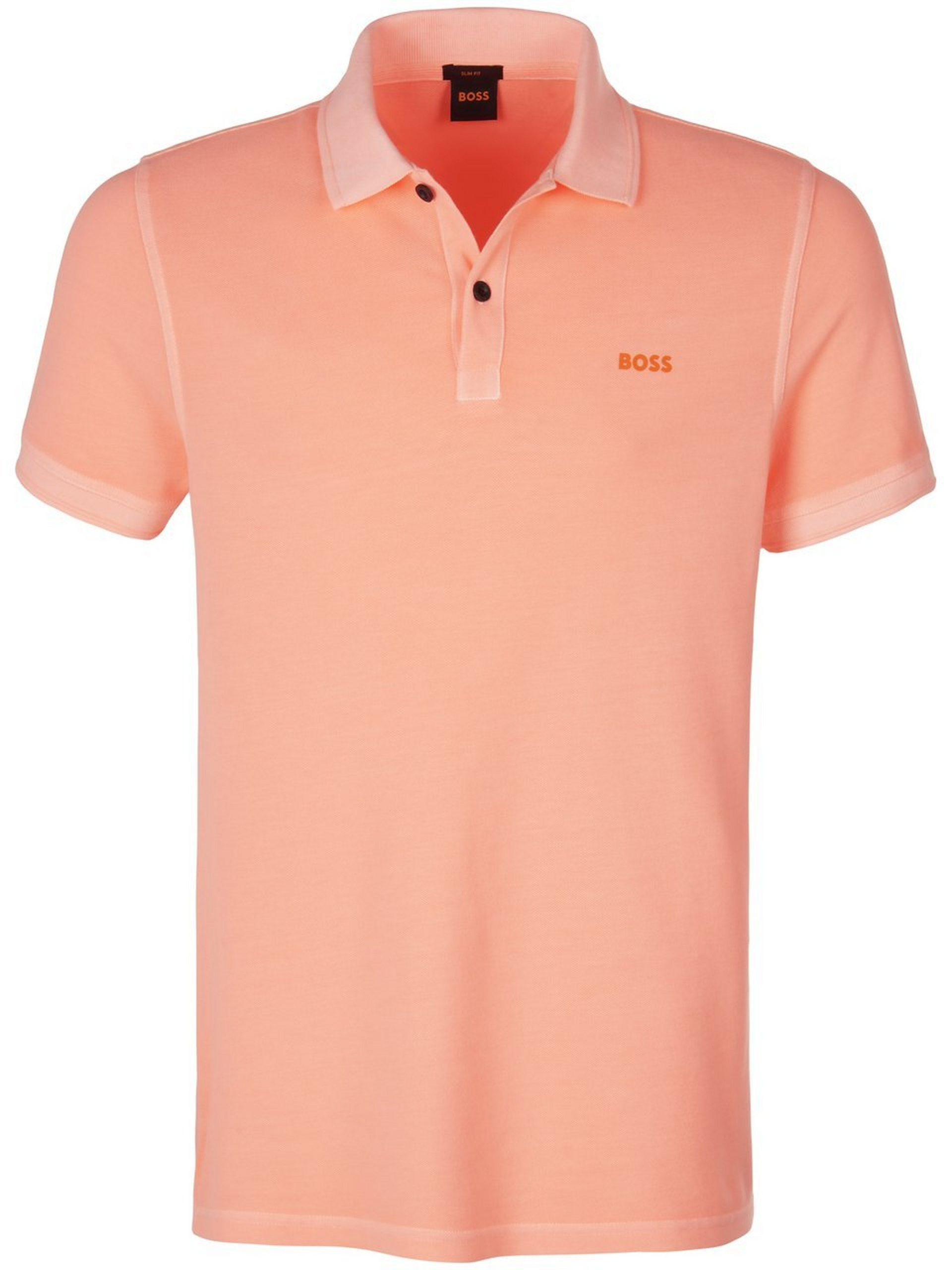 Poloshirt 100% katoen model Prime Van BOSS oranje