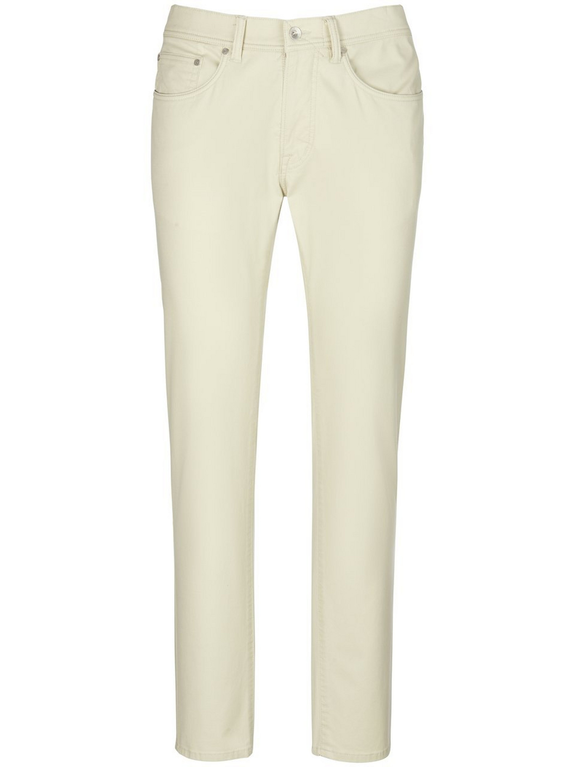 Slim Fit-broek model Antibes Van Pierre Cardin beige