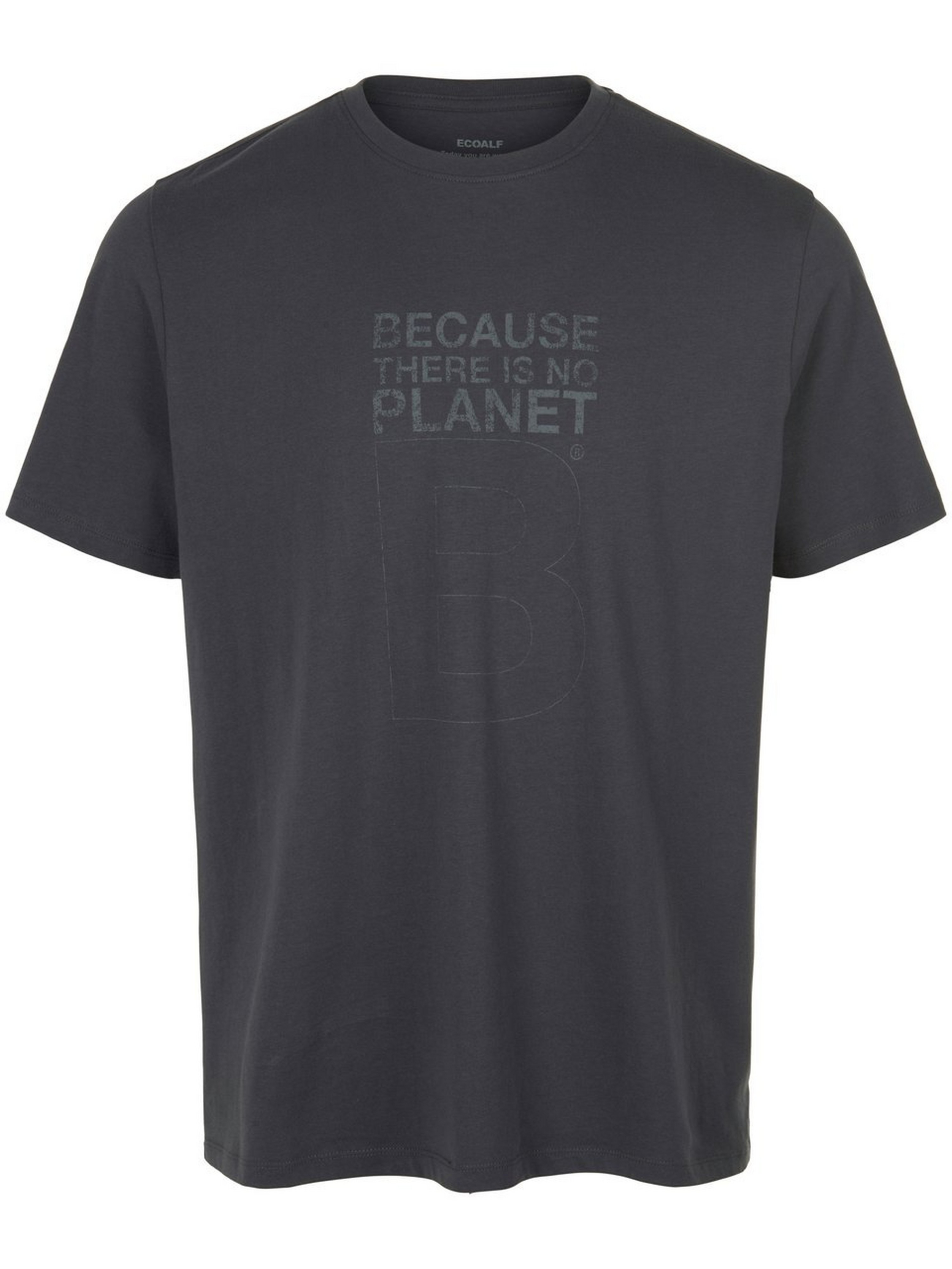 T-shirt 100% katoen Van Ecoalf grijs