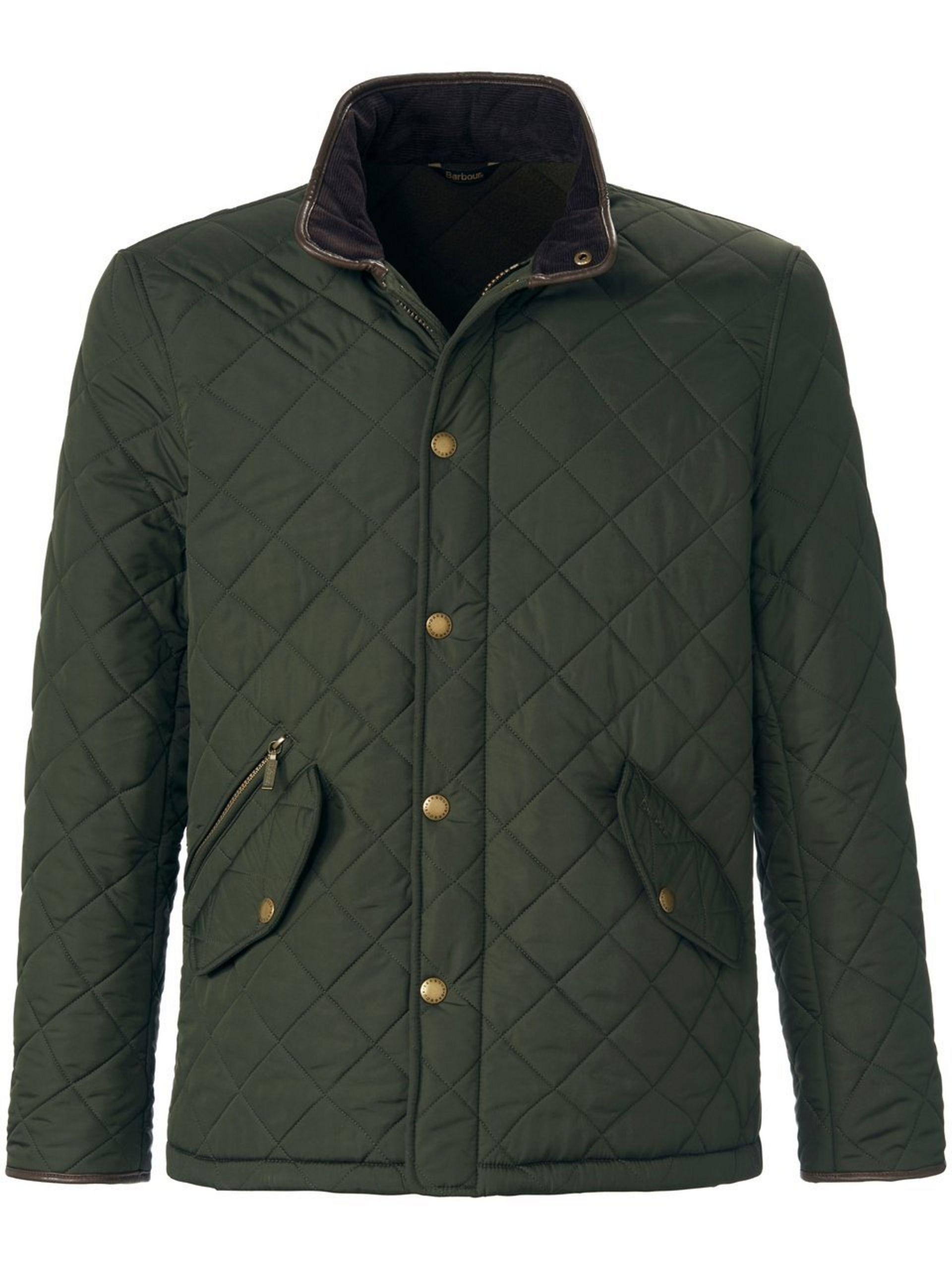 Gewatteerd jack fleecevoering Van Barbour groen