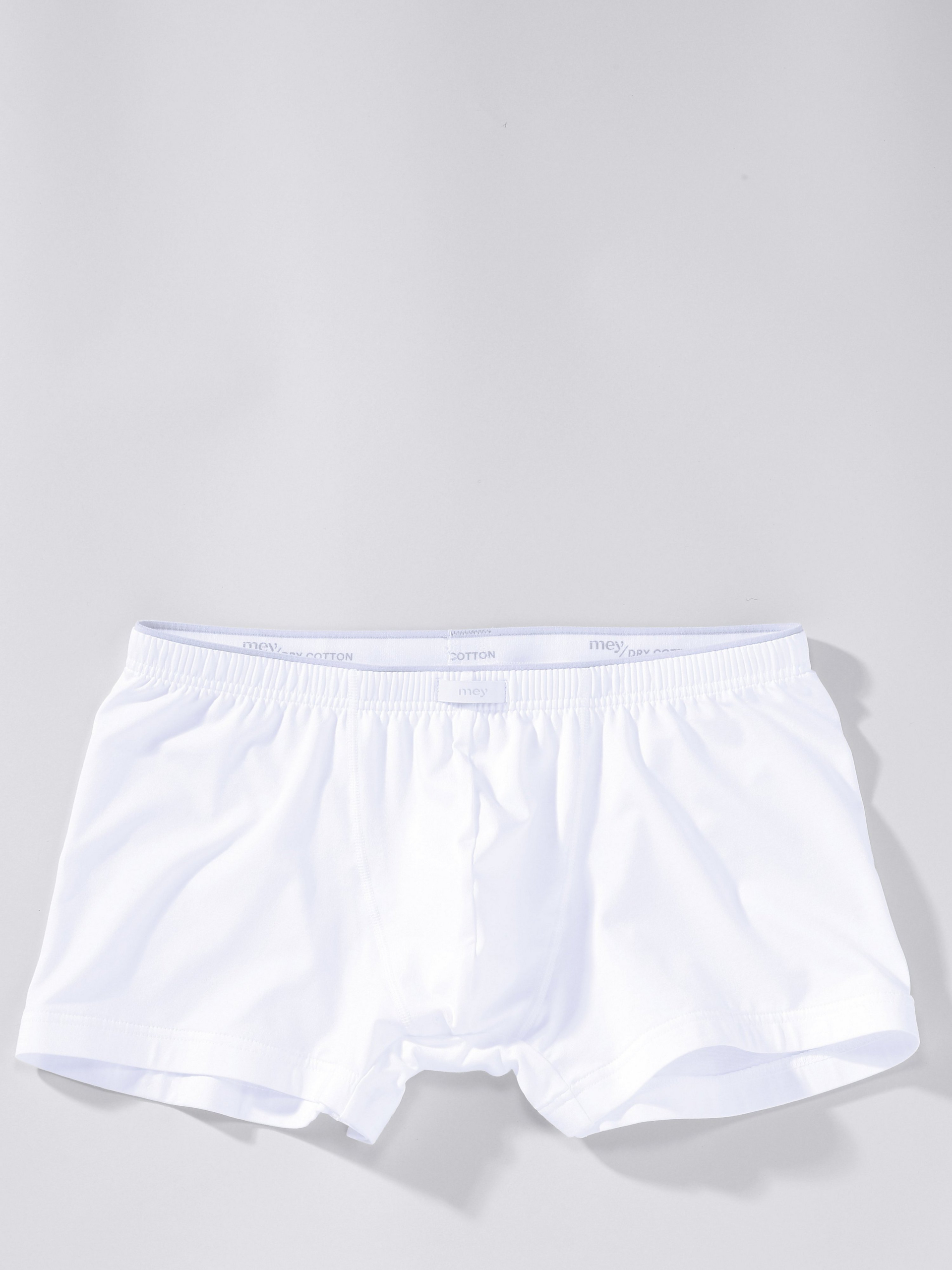 Shorty geweven band Van Mey wit