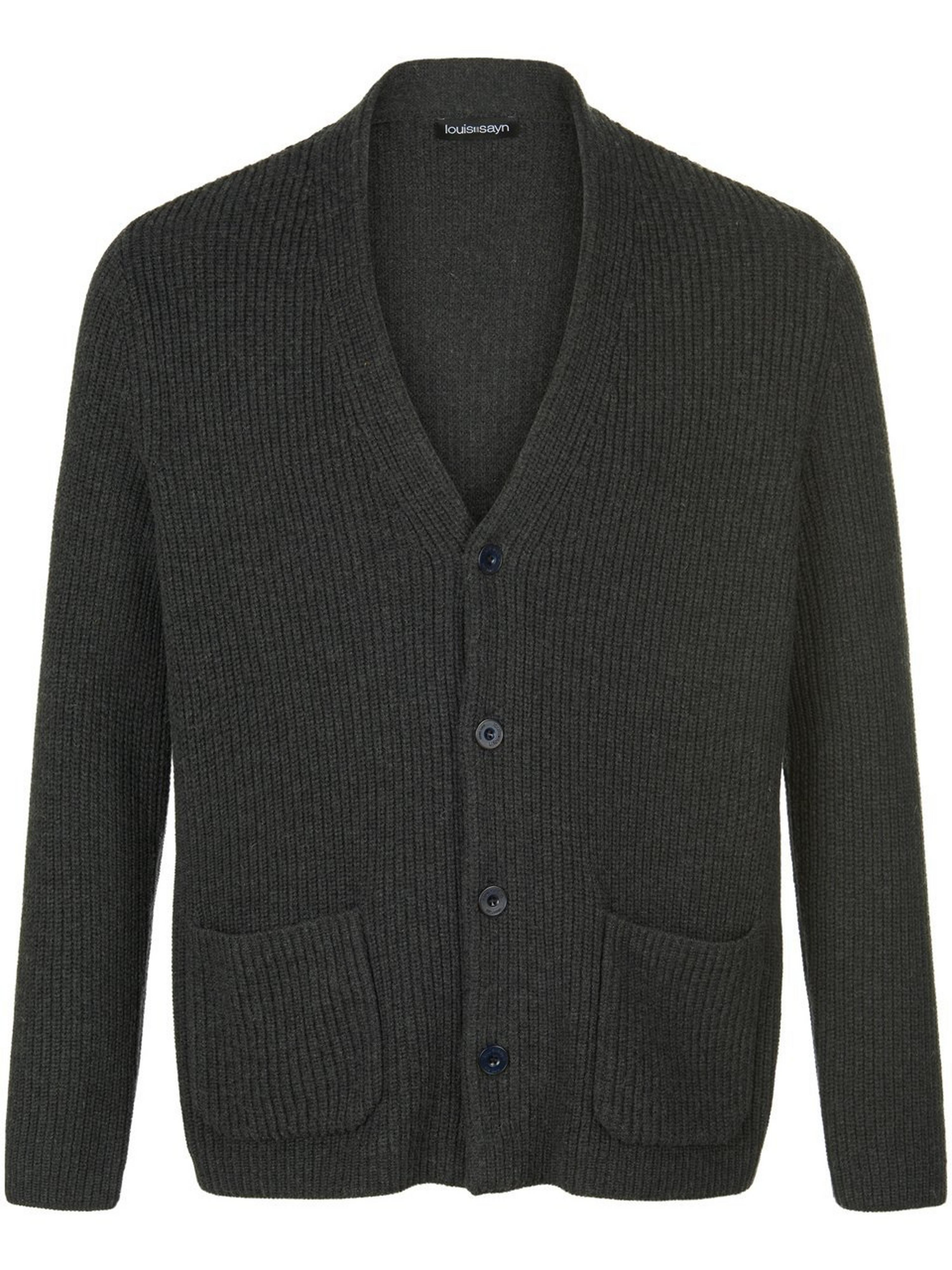 Vest in ribbreisel Van Louis Sayn grijs