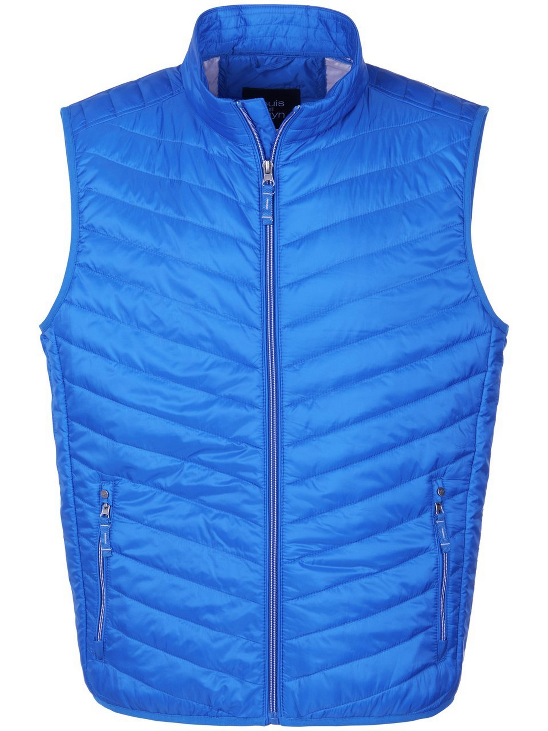 Waterafstotende bodywarmer opstaande kraag Van Louis Sayn blauw
