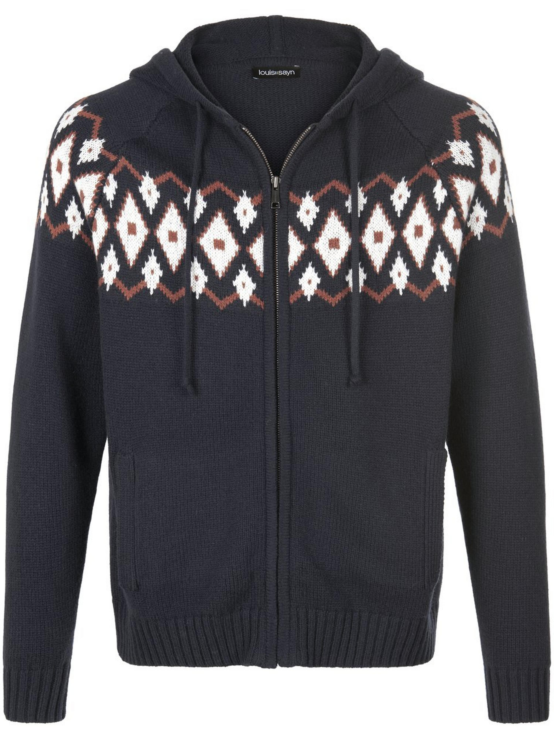 Vest capuchon Van Louis Sayn blauw