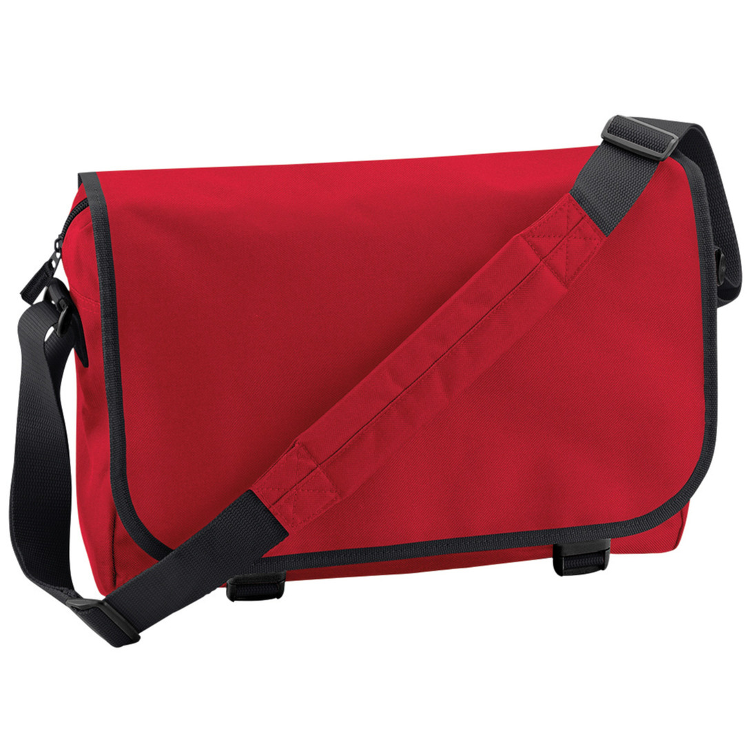 Bagbase Schoudertas - rood - 41x31x12 cm - 15L - aktetas - volwassenen - polyester - schooltas