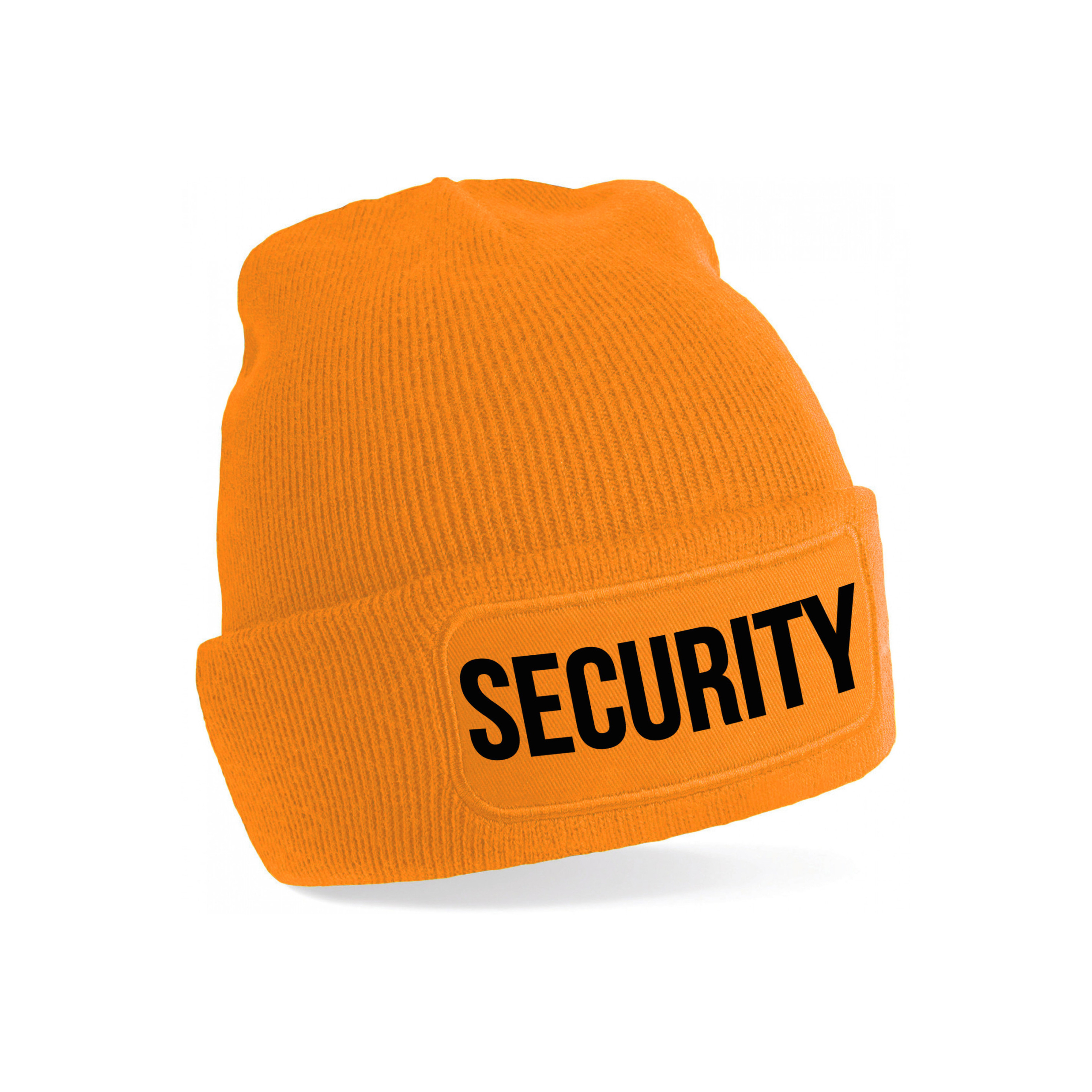 Security muts unisex - one size - oranje - apres-ski muts