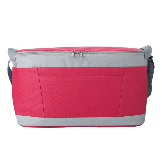 Grote koeltas rood/grijs 18 liter