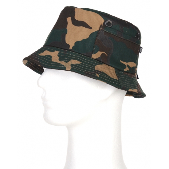 Vissershoedje camouflage print - volwassenen - groen - Army - Katoen