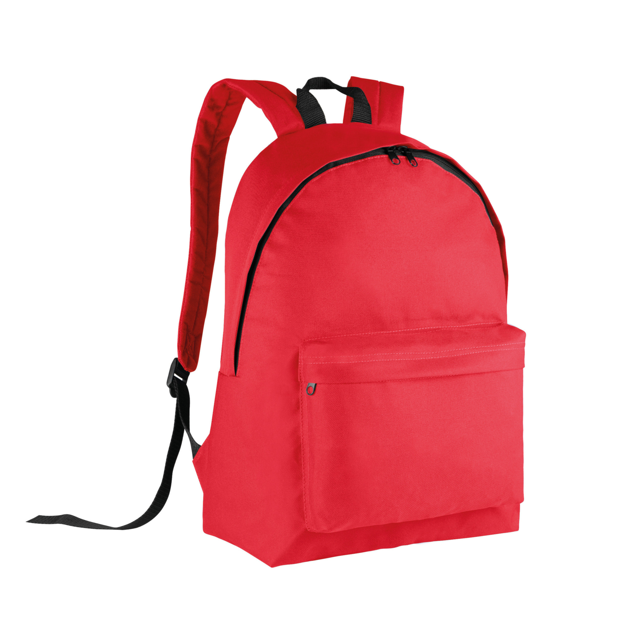 Schooltas/rugzak voor tieners/volwassenen - 27 L - boekentas - rood - 30 x 19 x 42 cm