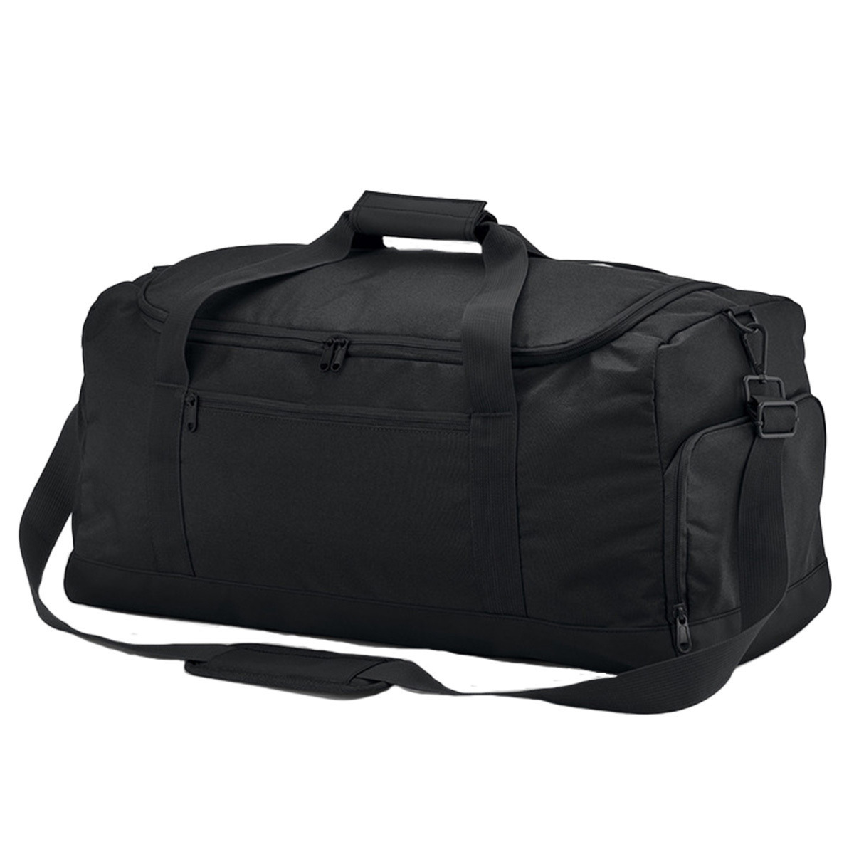 Reistas/weekendtas/sporttas model Active - zwart - 55 x 26 x 27 cm - 35 liter