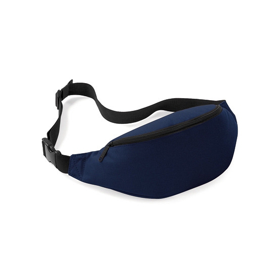 Heuptasje/buideltasje - 1x - navy blauw - 38 cm - festivaltasjes - Reis/vakantie/wandel tasje