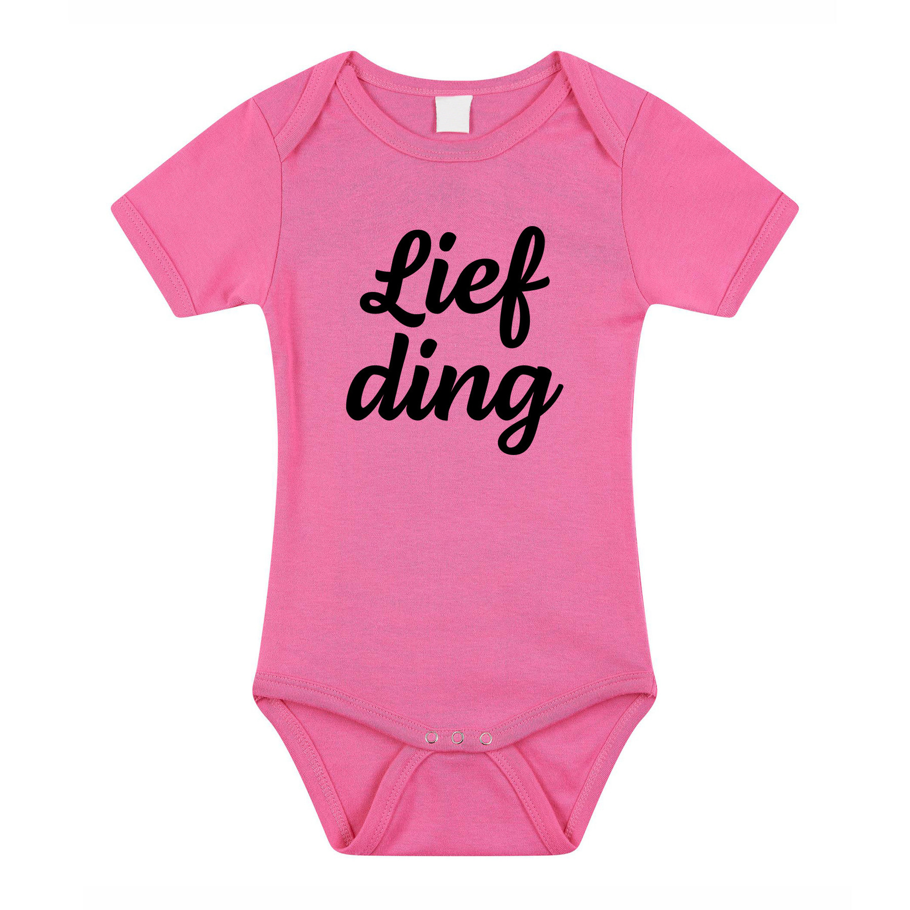 Lief ding cadeau baby rompertje roze meisjes