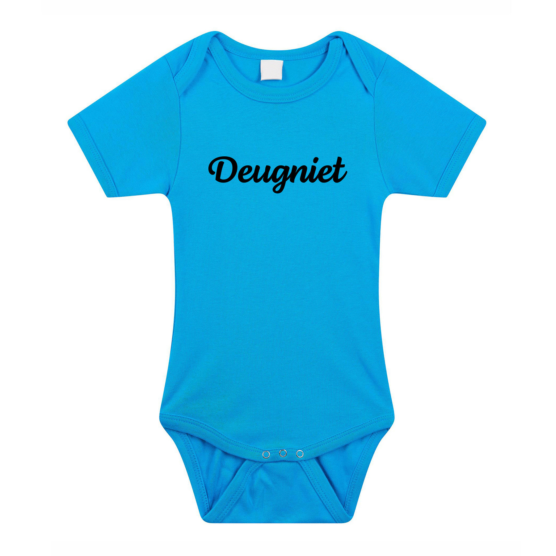 Deugniet cadeau baby rompertje blauw jongens