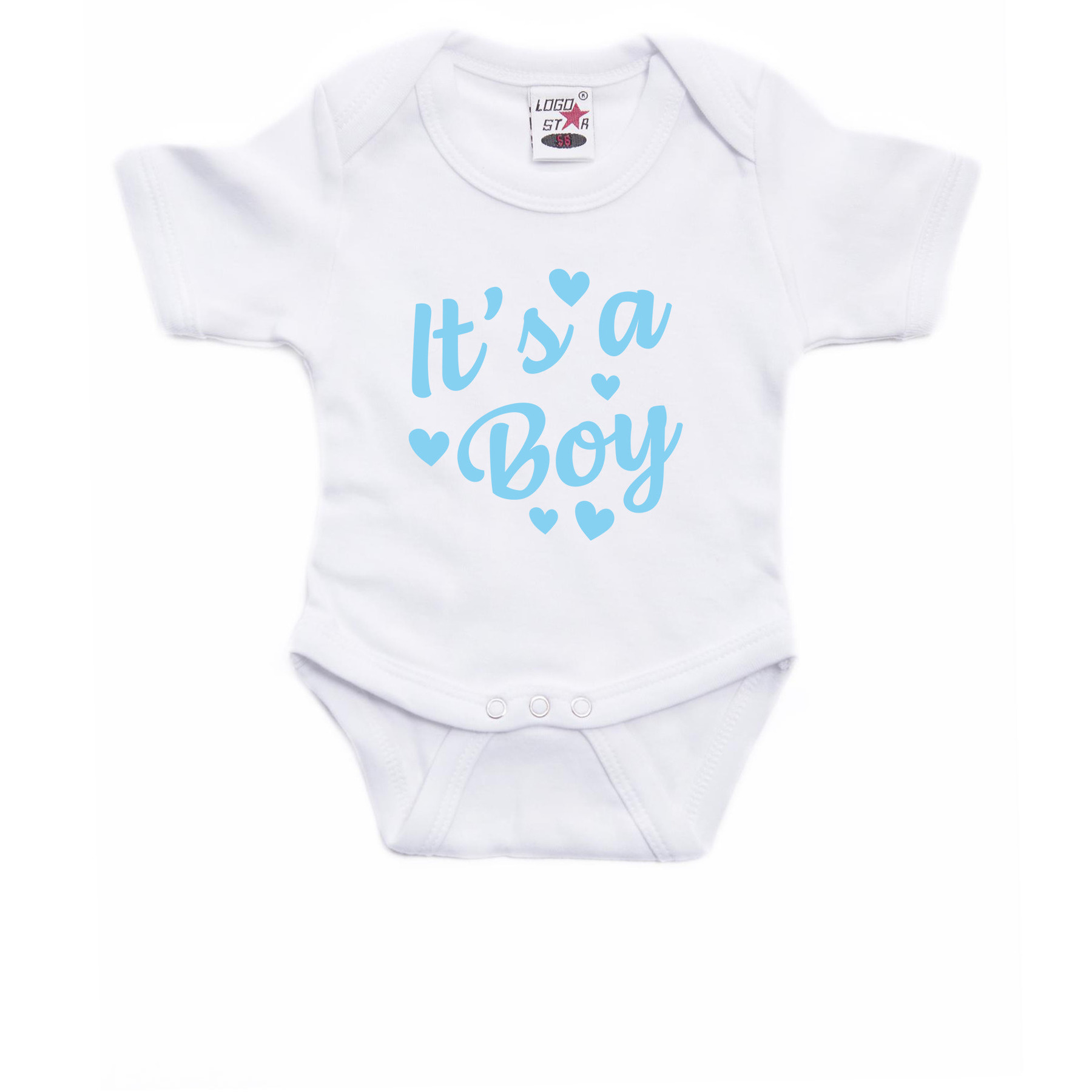 Its a boy gender reveal baby - rompertje - wit - jongens - kraamcadeau