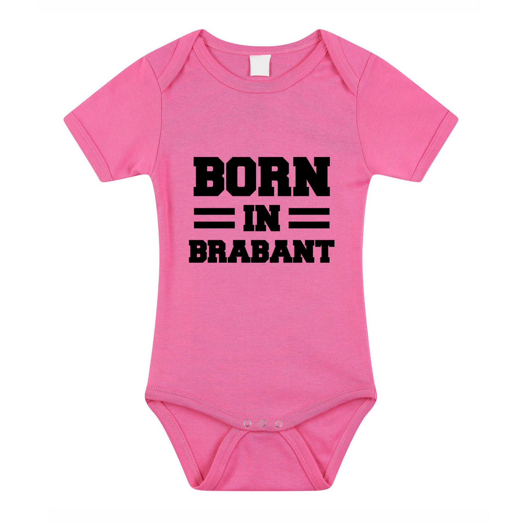 Born in Brabant cadeau baby rompertje roze meisjes