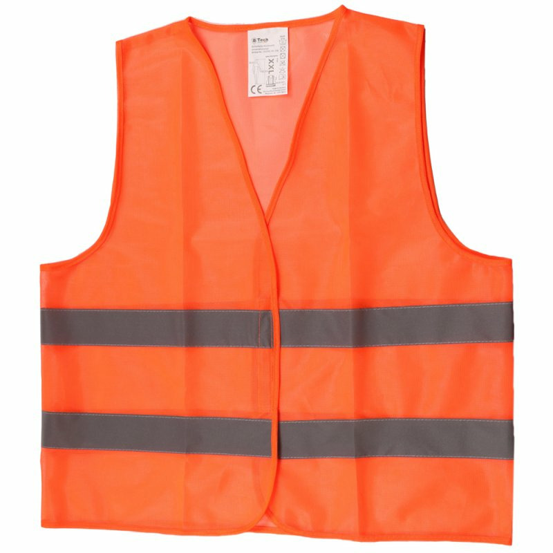 Veiligheidshesje - Oranje - one size?- met Reflectie - Veiligheidsvest - Reflectievest - Veiligheids