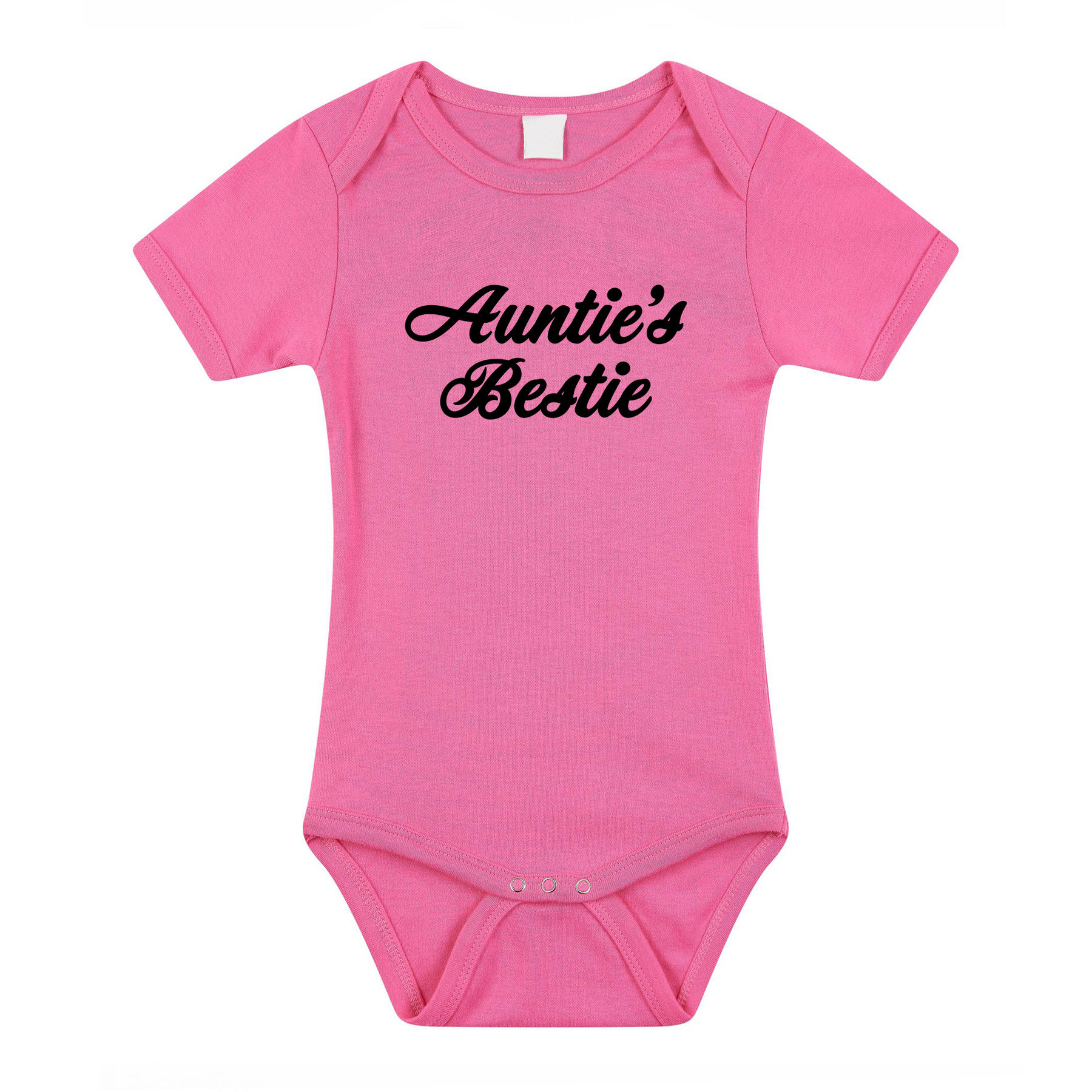 Aunties bestie cadeau baby rompertje roze meisjes