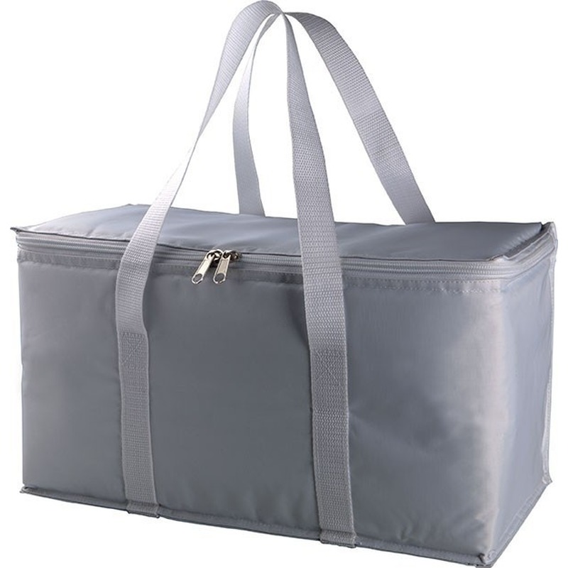Quadra Grote koeltas - grijs - 17 liter - 39 x 22 x 19 cm - op reis - op strand