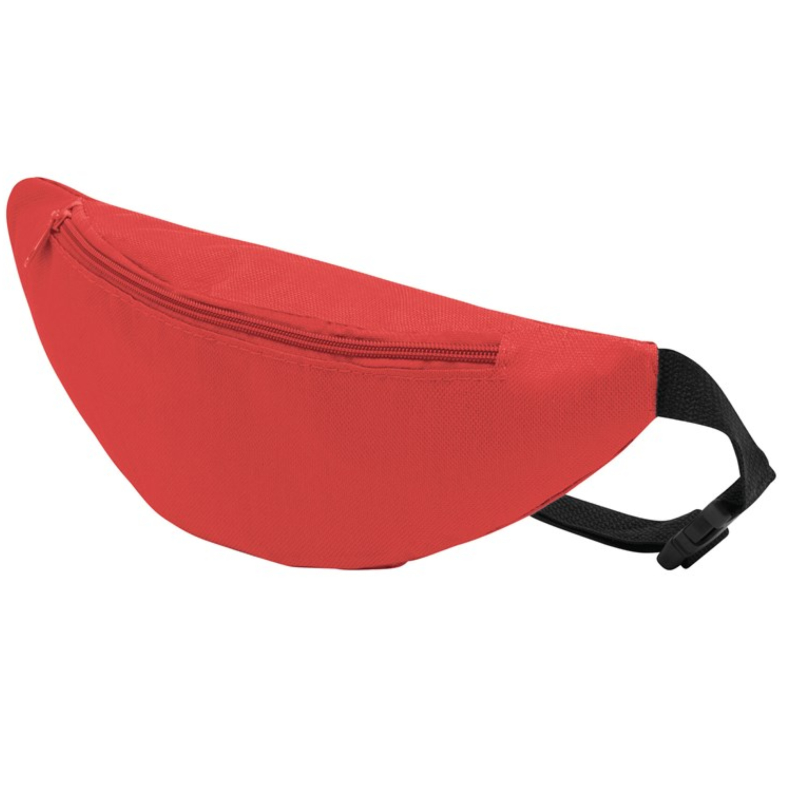 Heuptasje - rood - 35 x 15 cm - festivaltasjes- Fanny pack - polyester - verstelbaar - buideltasje